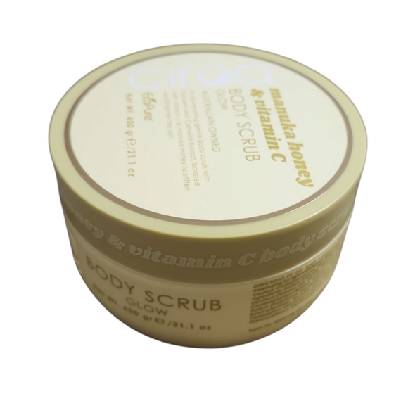 NWT Ciroa Manuka Honey & Vitamin C Body Scrub Glow - Picture 4 of 5